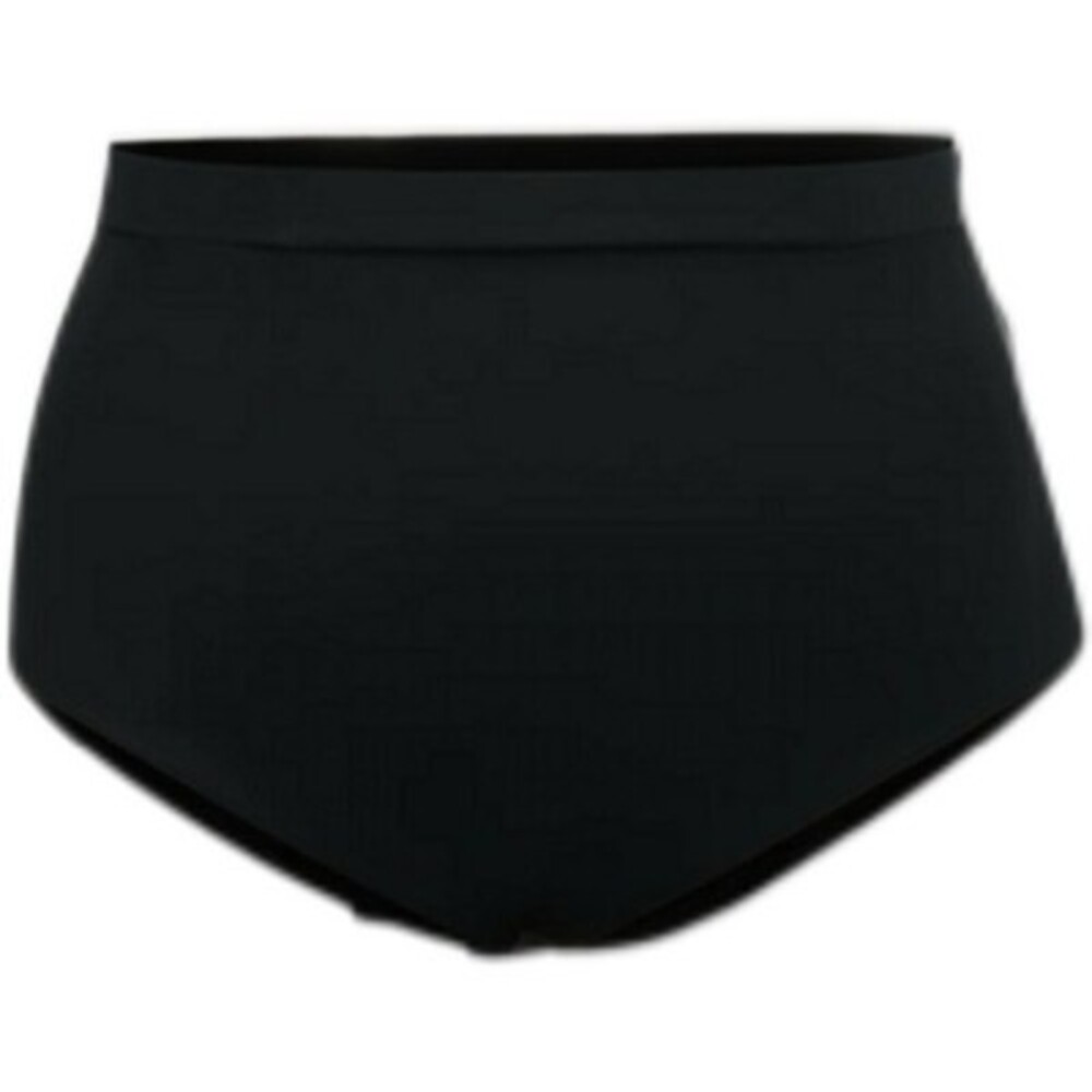 Plus Size 22 -24 3X Black Swim High Waist Swim Bikini Bottoms